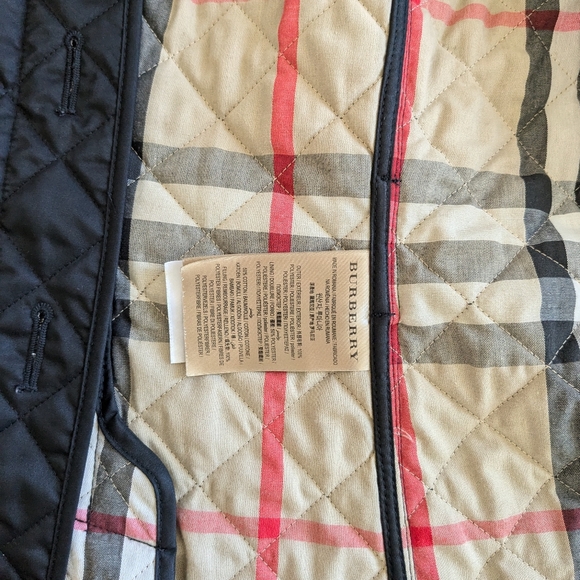 Burberry diamond quilted jacket XS GUC - Picture 5 of 5